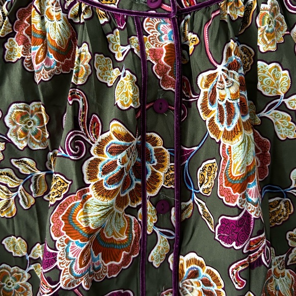 Democracy Multicolor Floral Blouse - Picture 6 of 8